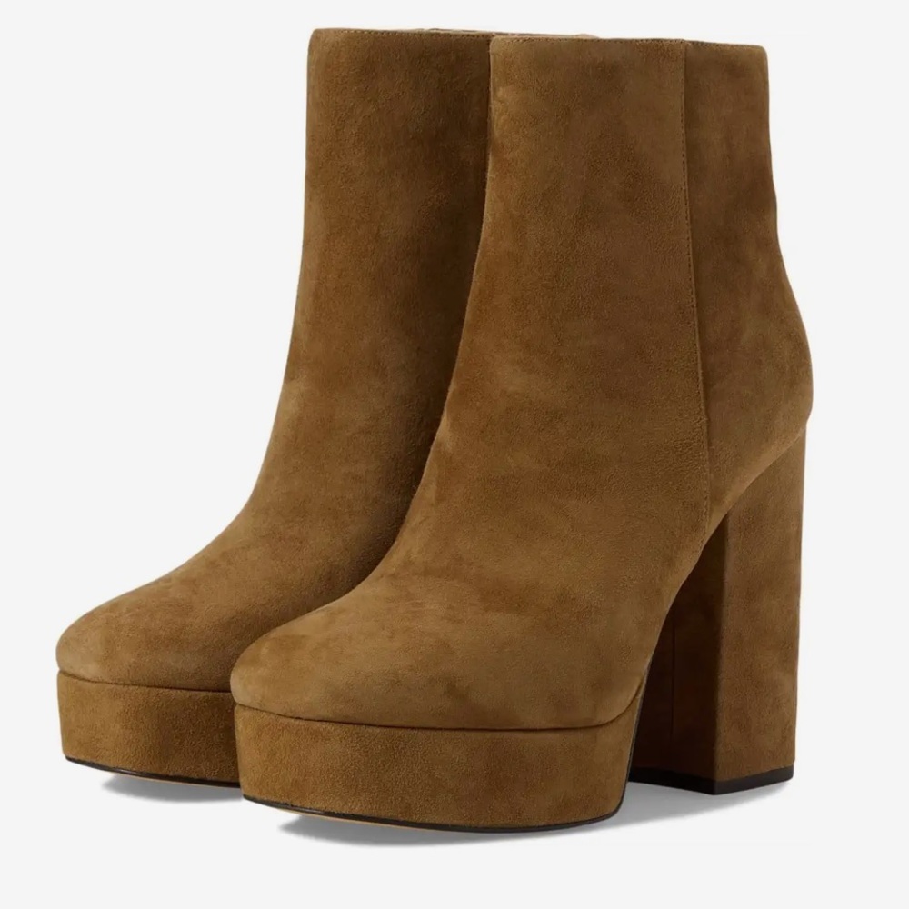 Coach Iona Suede Booties NWOB